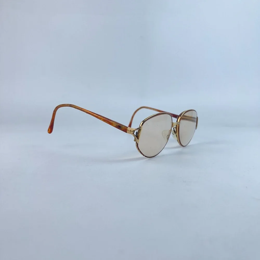 Christian Dior 285941‎ Women's Eyeglasses Brown Plastic Full Rim 56-15-135 mm
